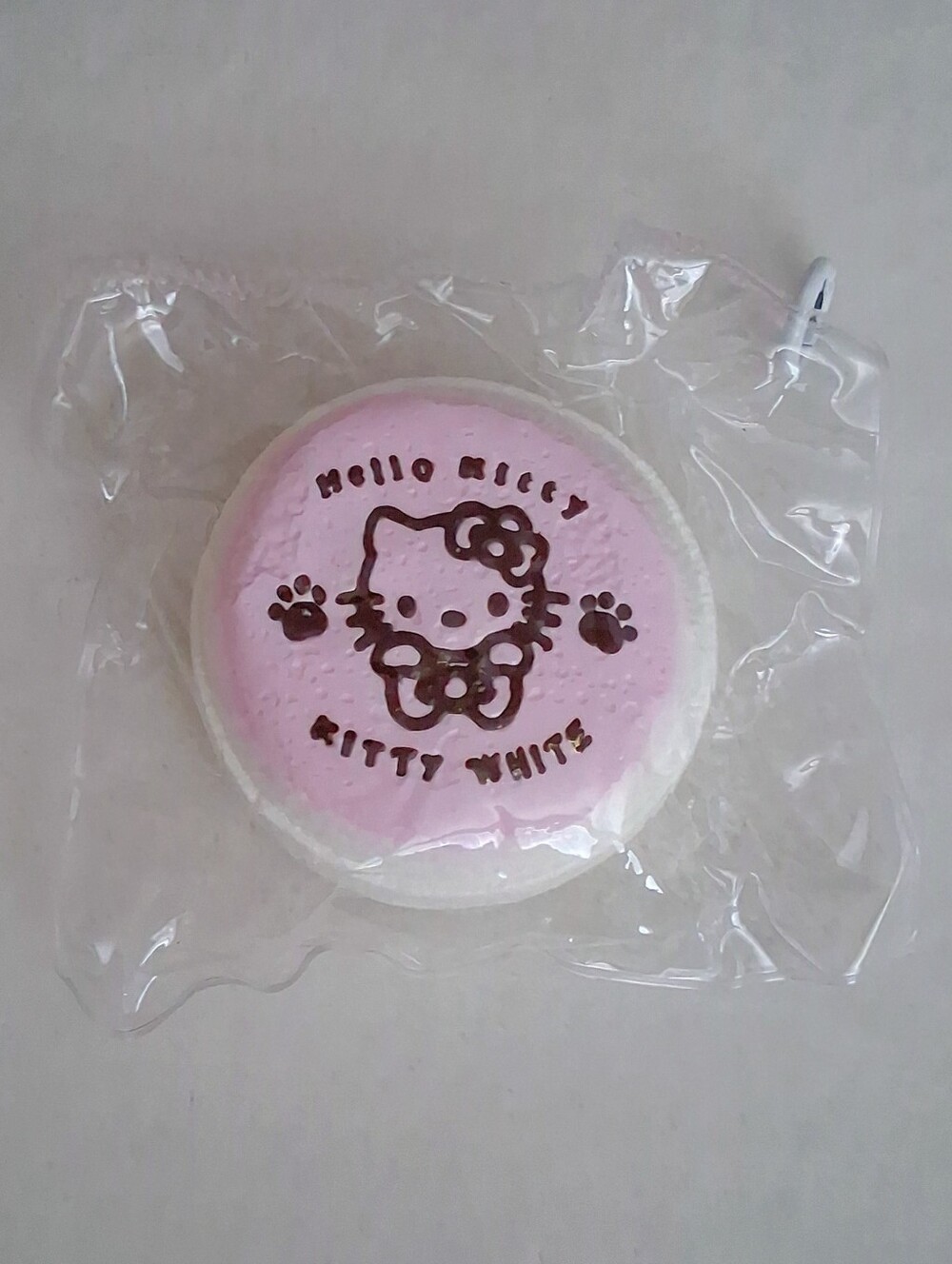 HK Kitty Wheel Cake Taba Squishy